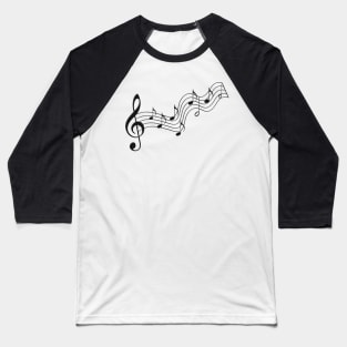 Wavy Music Baseball T-Shirt